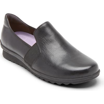 Aravon Josie Comfort Flat, EE - Black