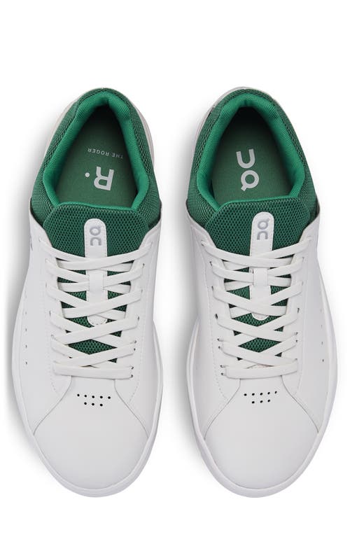 Shop On The Roger Advantage Tennis Sneaker In White/green