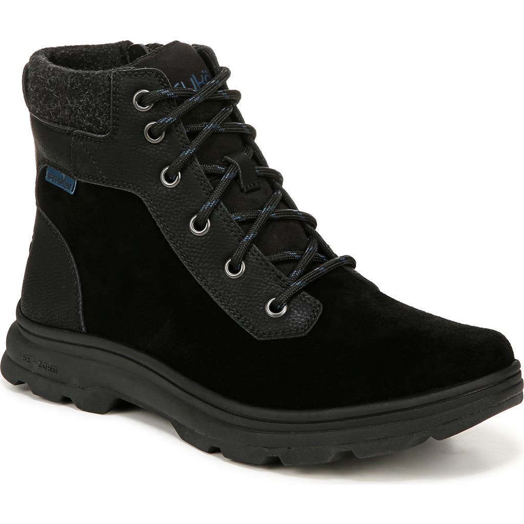 Ryka Women's Brunswick Water-resistant Booties In Black/black