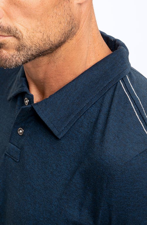 Shop Threads 4 Thought Baseline Slub Polo In Midnight