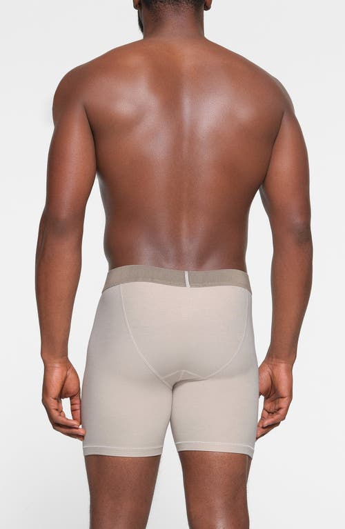 Skims 3-pack 5-inch Stretch Modal Boxer Briefs In Stone Multi