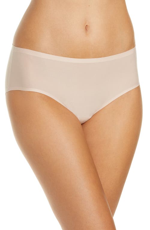 Soft Stretch Seamless Hipster Panties in Rose Beige
