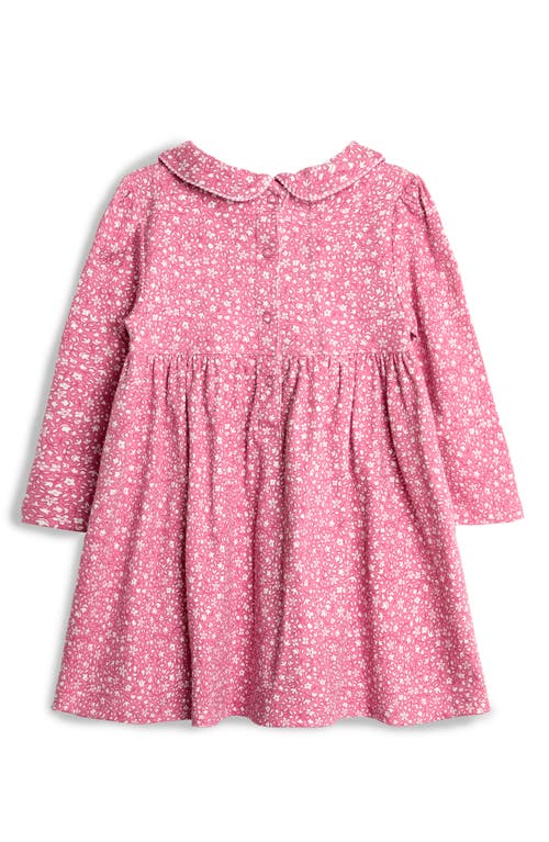 Shop Jojo Maman Bébé Jojo Maman Bebe Ditsy Floral Long Sleeve Cotton Dress & Headband Set In Pink