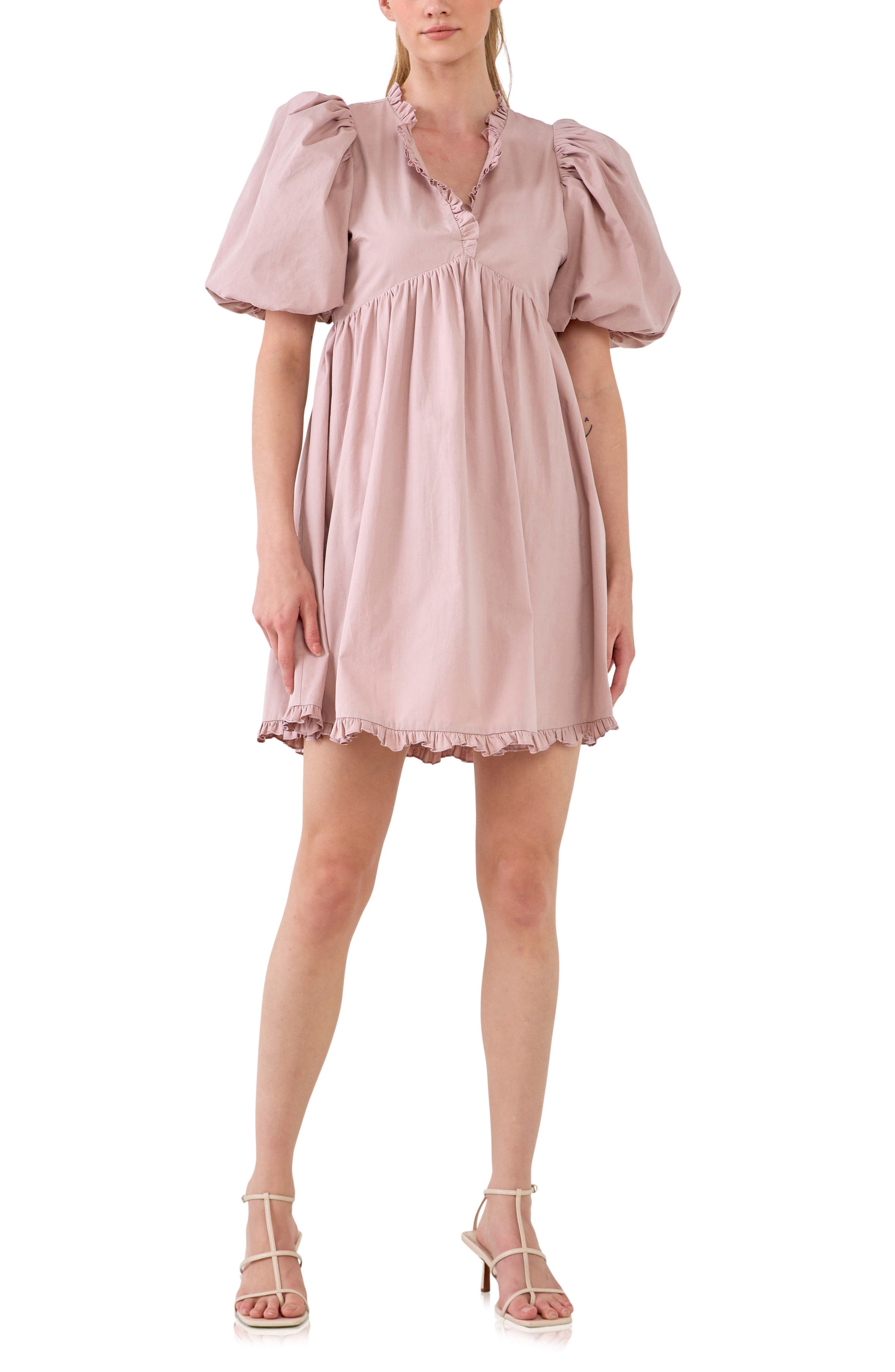 nordstrom babydoll dress