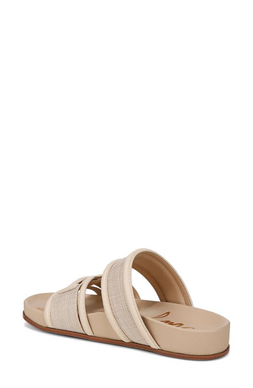 Shop Sam Edelman Rowan Platform Slide Sandal In Light Natural/linen Se