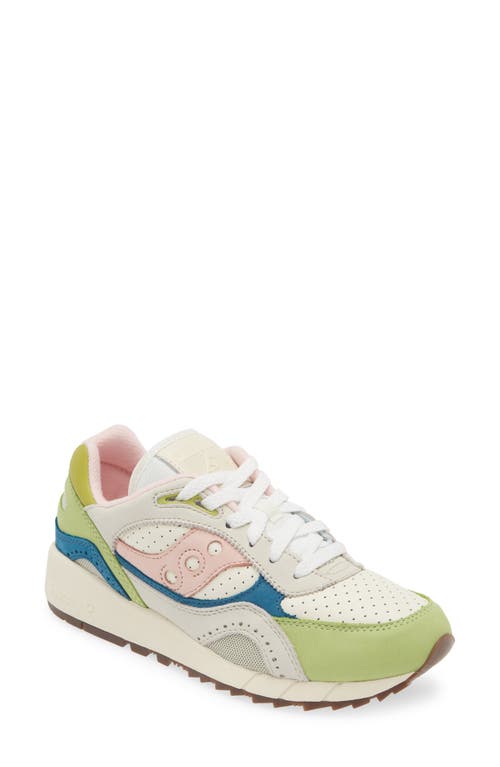 Saucony Shadow 6000 Essential Sneaker Green/Multi at Nordstrom, Women's