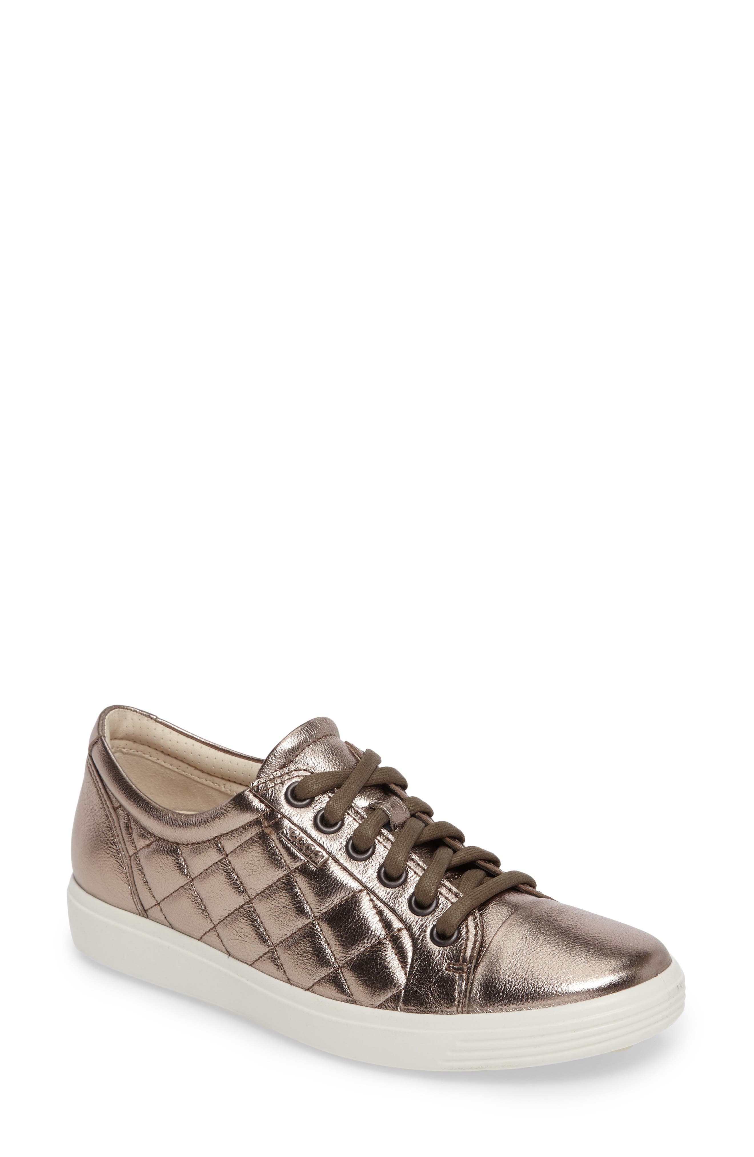 ECCO | Soft 7 Quilted Tie Sneaker 