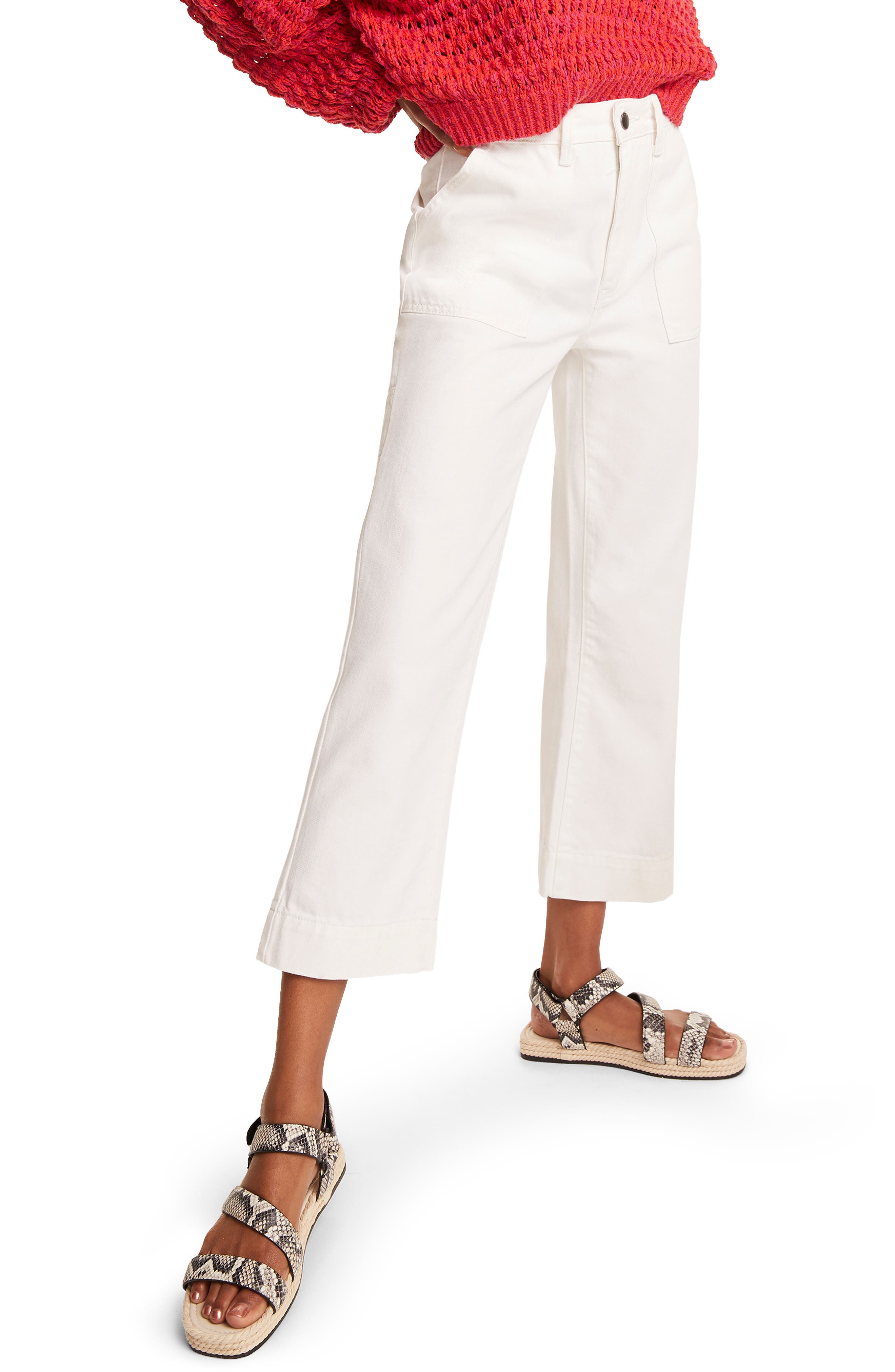 high waist carpenter pants