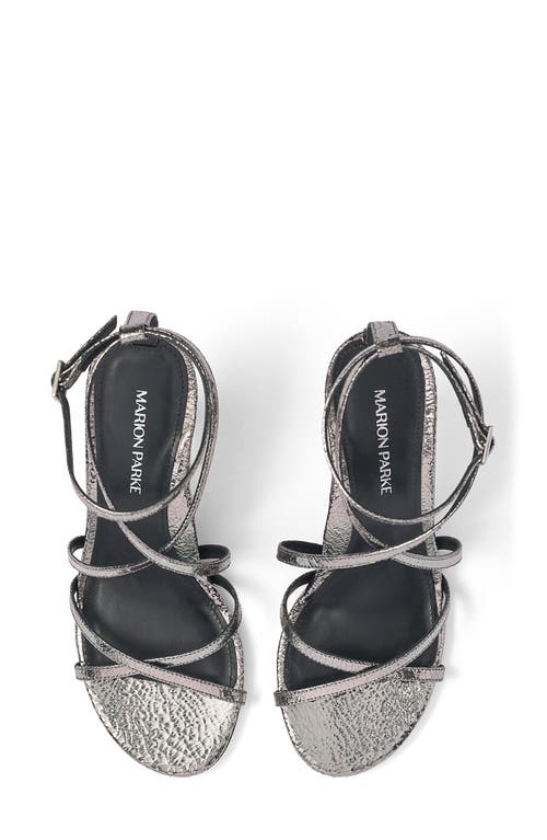 Shop Marion Parke Lottie 85 Sandal In Silver