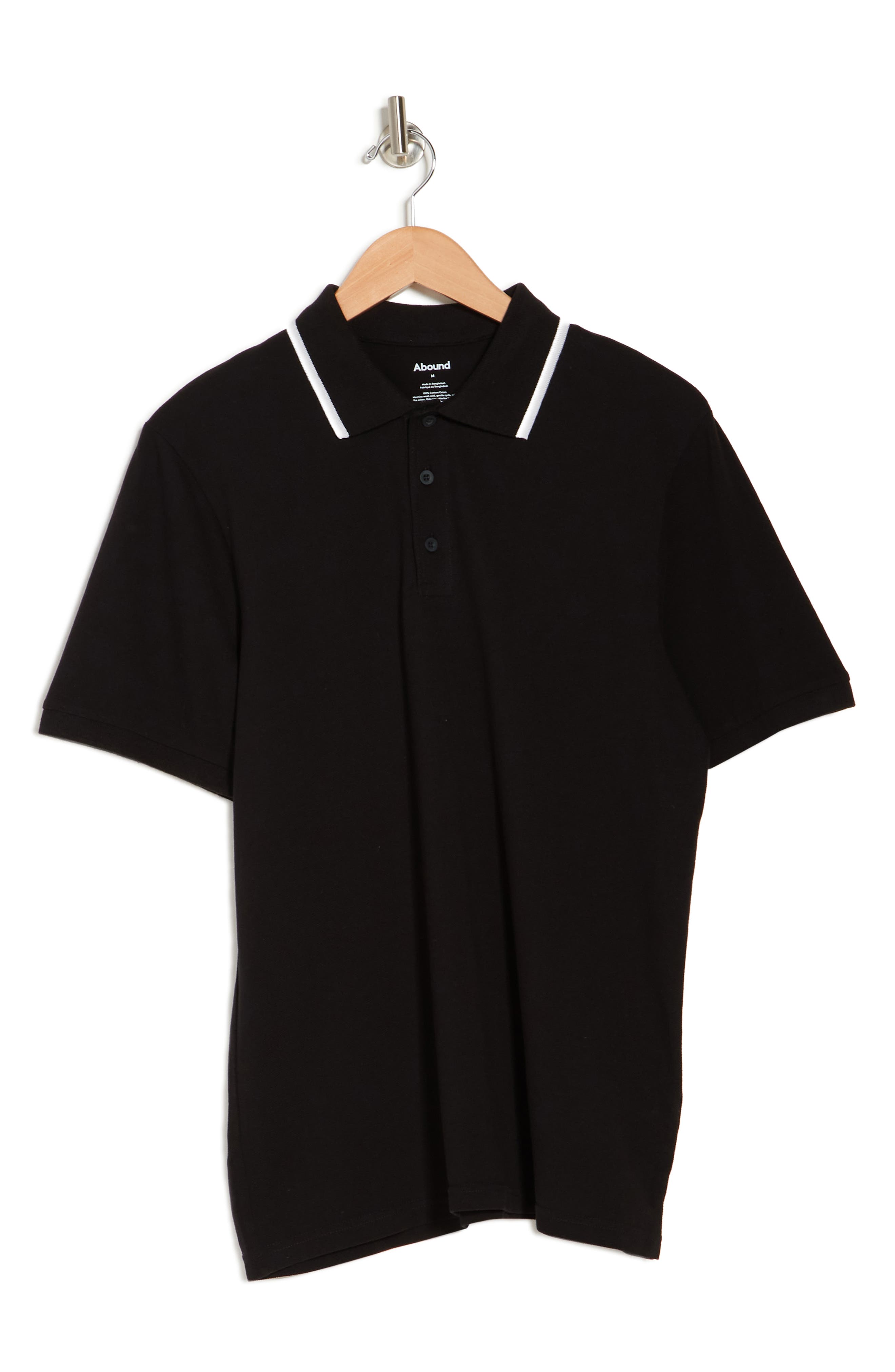 Abound Short Sleeve Polo Shirt In Black