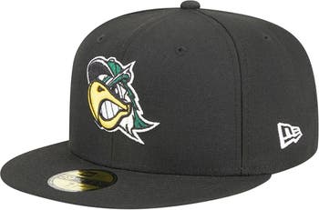 South Bend Silver Hawks New Era Mens Baseball Hats Black Yellow