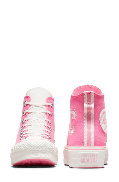 Converse Lift High Top Platform Sneaker In Oops Pink/oops Pink