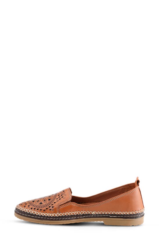 Shop Spring Step Ingrid Flat In Camel