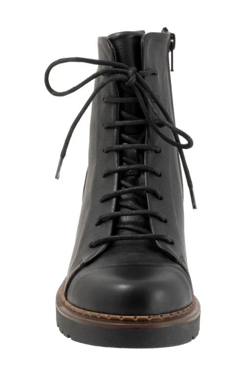 Bueno Nikita Lace-up Boot In Black