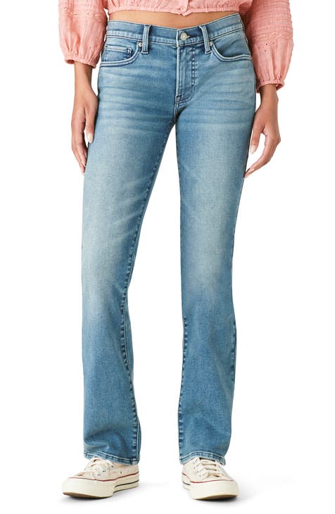 Sz 28 Reg NWT LUCKY BRAND Women's KALTEX Bootcut, Dark Denim Jeans
