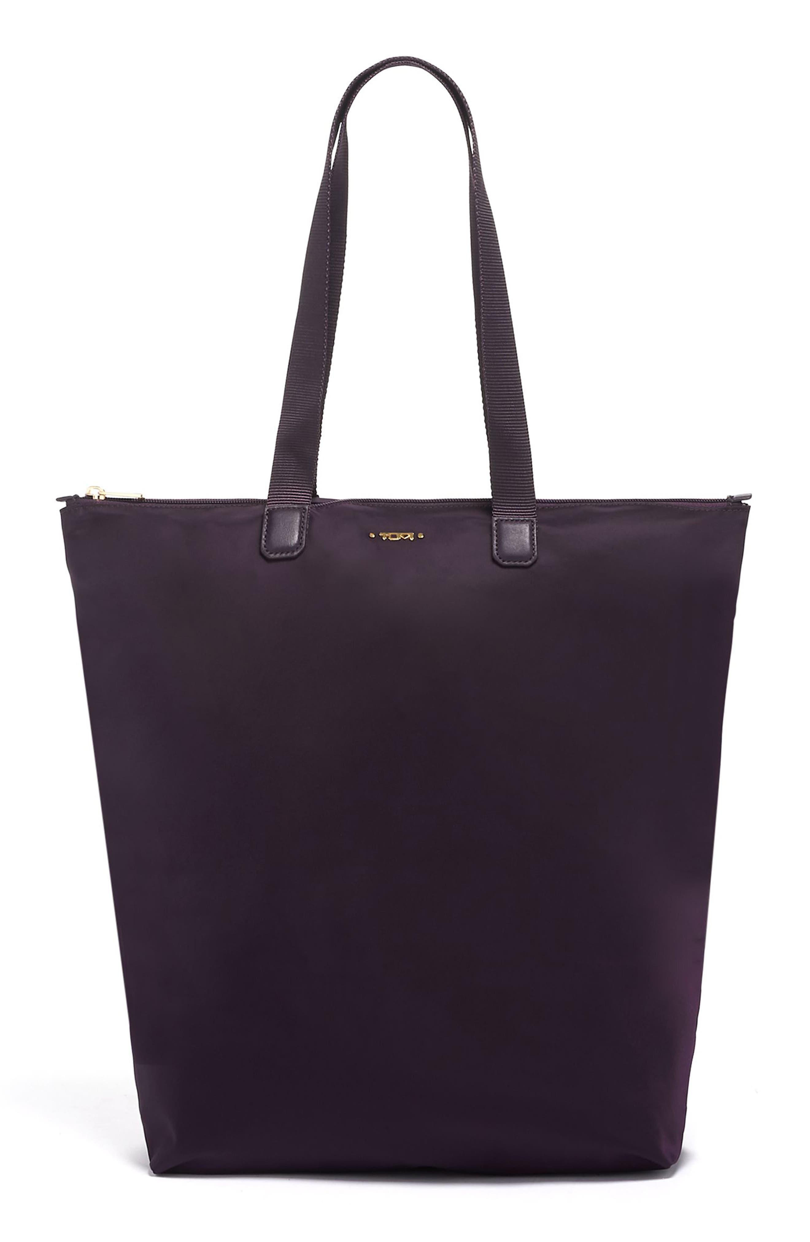 UPC 742315598932 product image for Tumi Just In Case North/south Packable Nylon Tote - Purple | upcitemdb.com