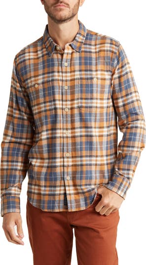 Lucky Brand Mason Plaid Workwear Button-Up Shirt