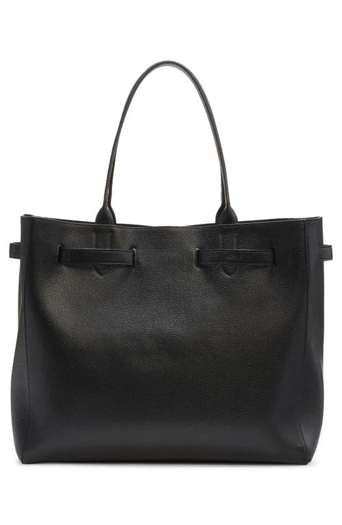 Shop Tom Ford Large Audrey Grained Leather Tote In 1n001 Black