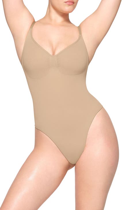 Shapewear Bodysuit Thong For Women Tummy Control Open Bust Body Shaper  Waist Mer