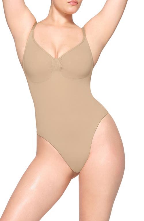 SKIMS Seamless Sculpt Thong Bodysuit at Nordstrom,