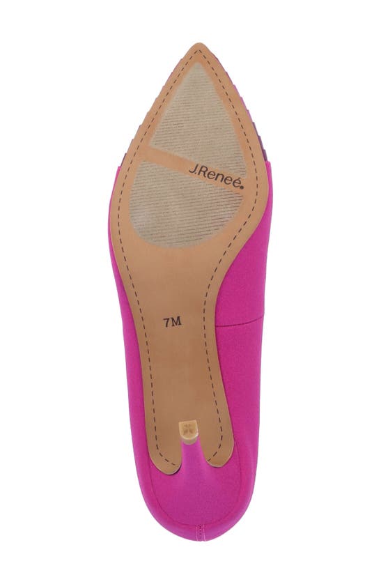Shop J. Reneé Garbina Pointed Toe Pump In Purple