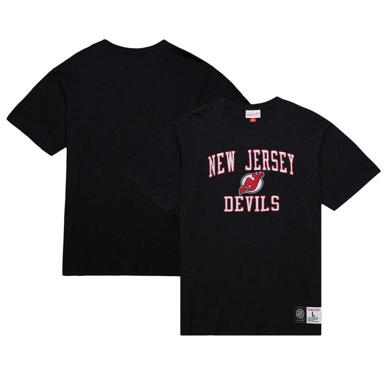 Shop Mitchell & Ness Black New Jersey Devils Legendary Slub T-shirt