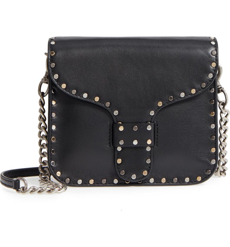 Rebecca Minkoff Medium Midnighter Leather Crossbody Bag | Nordstrom