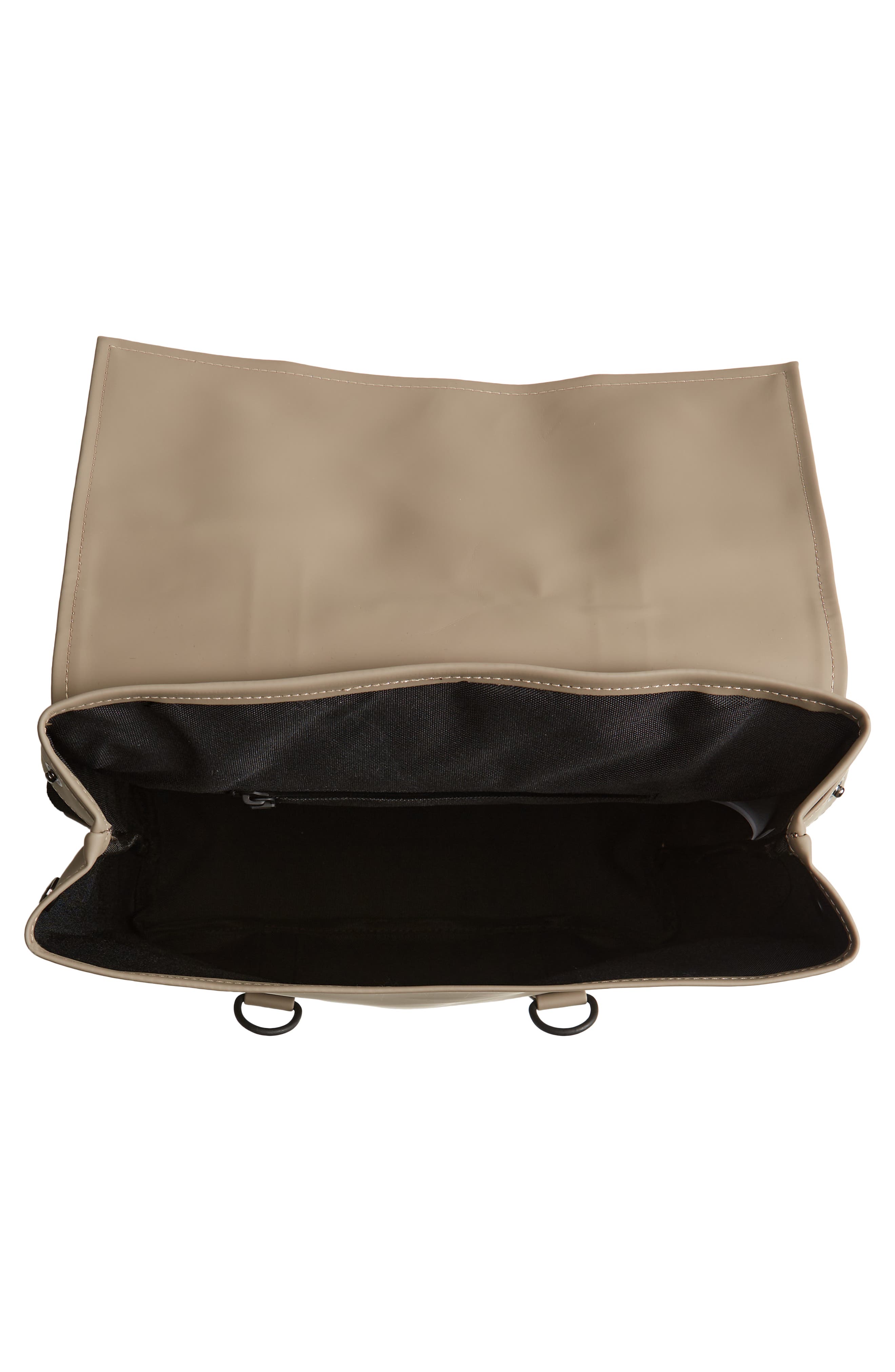 rains leather backpack