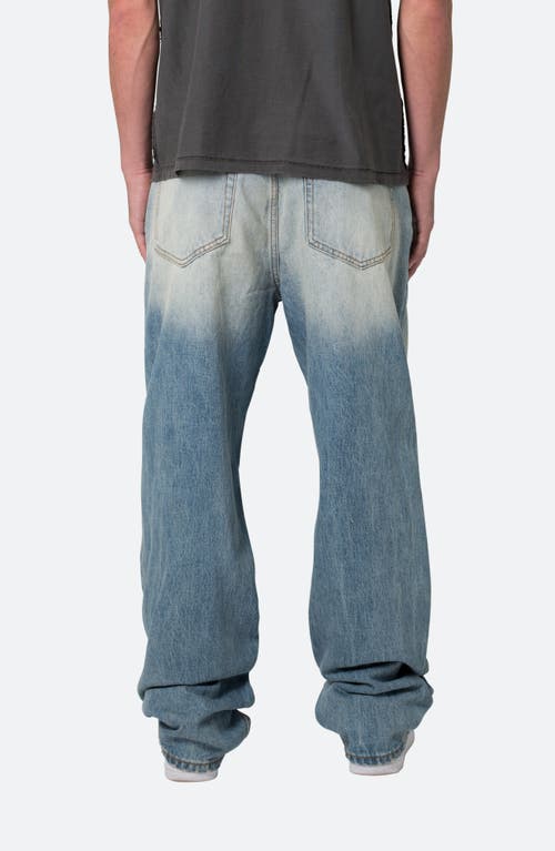 Mnml Ultra Baggy Jeans In Medium Blue