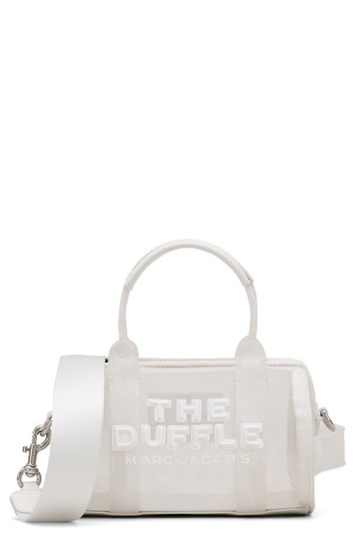 The Mini Mesh Duffle Bag in White