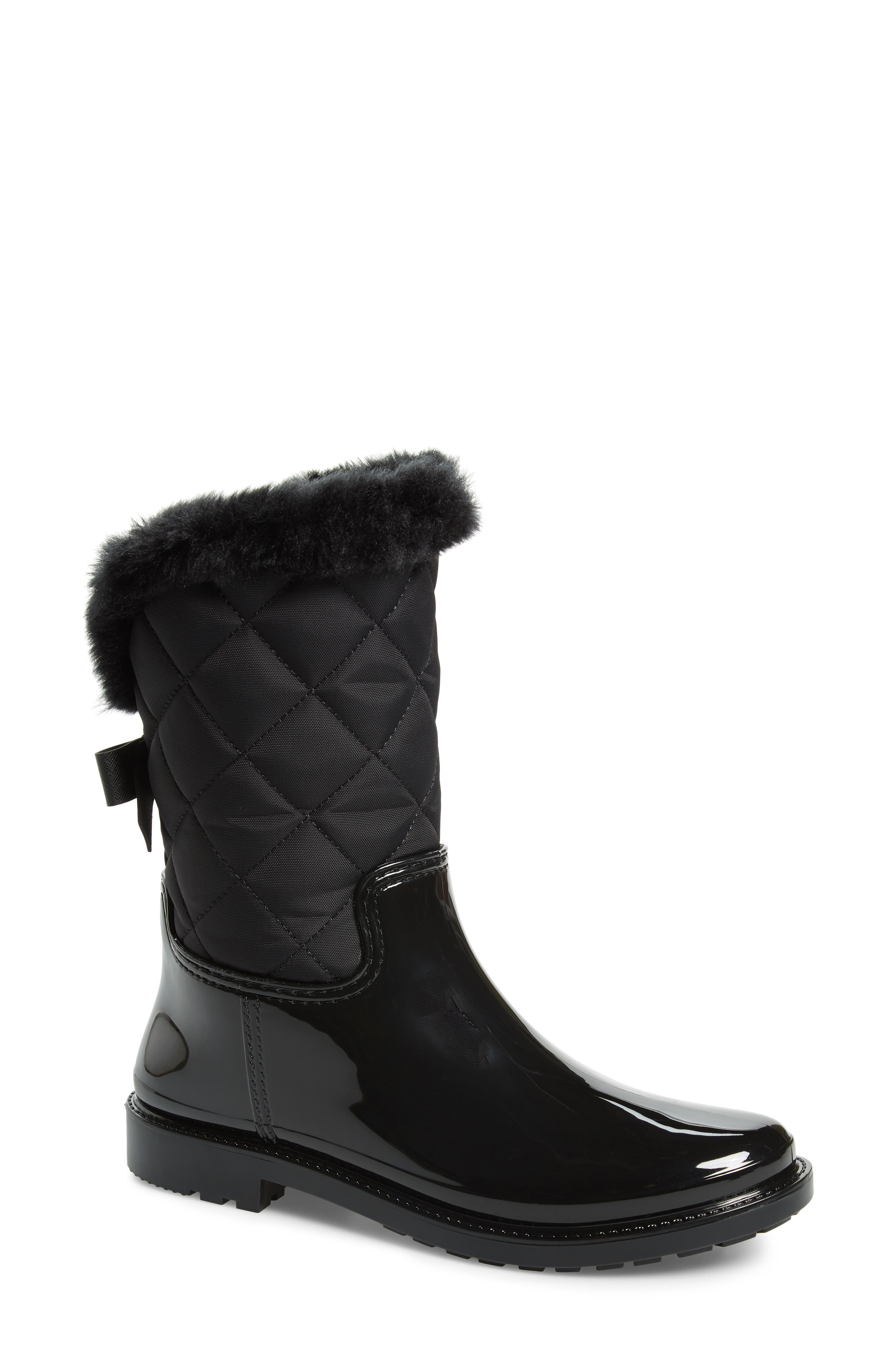kate spade reid quilted boots