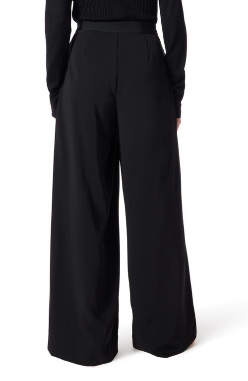 Shop Do By Dee Ocleppo Pleated Wide Leg Pants In Black