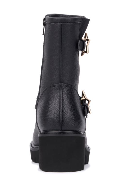 Olivia Miller Neptune Lug Sole Boot In Black