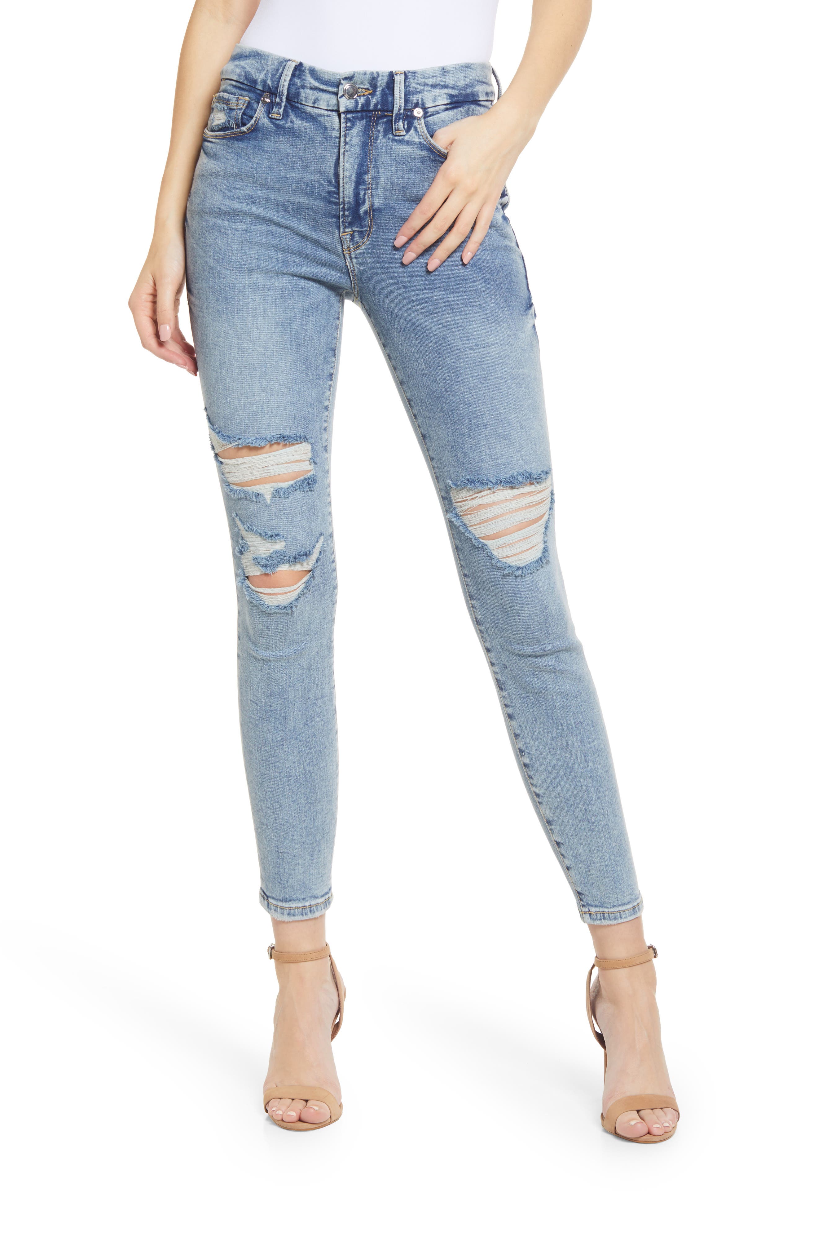 uniqlo straight high rise jeans