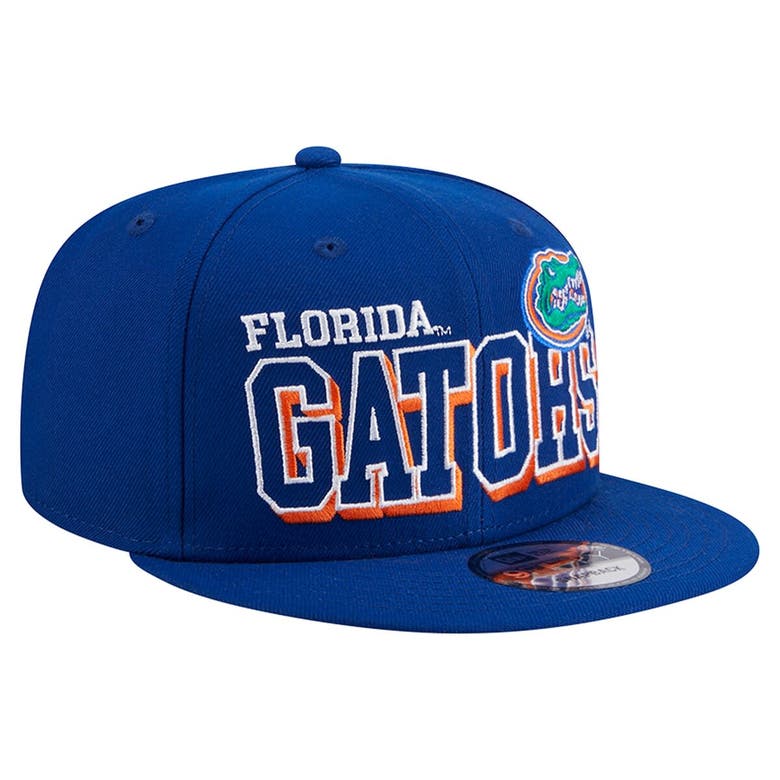 Shop New Era Royal Florida Gators Game Day 9fifty Snapback Hat