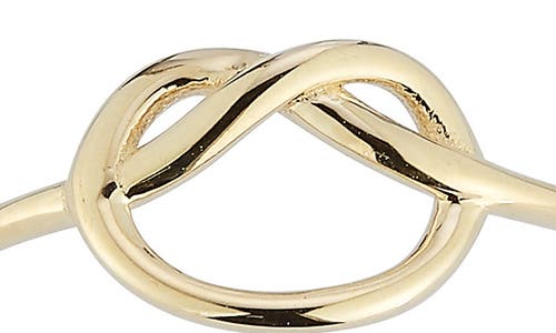 Ember Fine Jewelry 14k Gold Pretzel Knot Ring In Gold