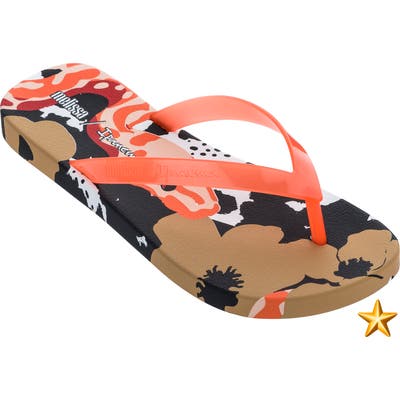 Melissa X Ipanema Flip Flop, Orange