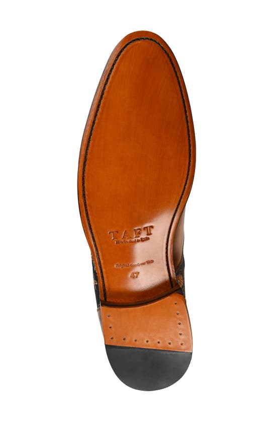 Shop Taft Paris Asymmetric Cap Toe Wholecut Shoe In Eden