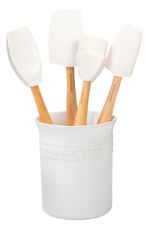 Le Creuset Craft Series Utensil Set in White at Nordstrom