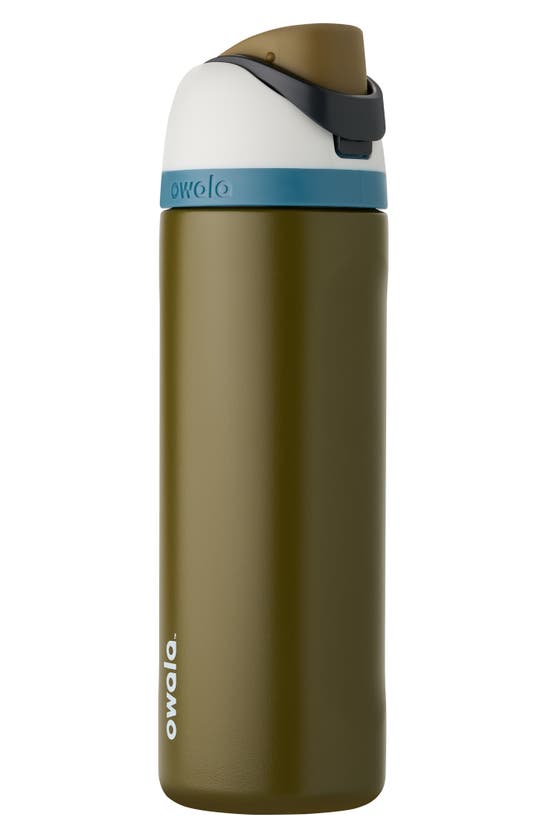 Owala Freesip Stainless Steel Water Bottle In Forresty | ModeSens