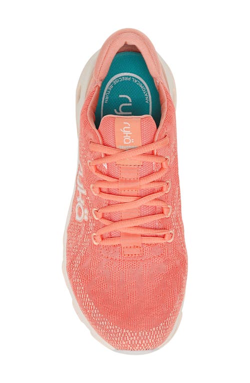 Shop Ryka Rykä Devotion X Walking Shoe In Coral Orange