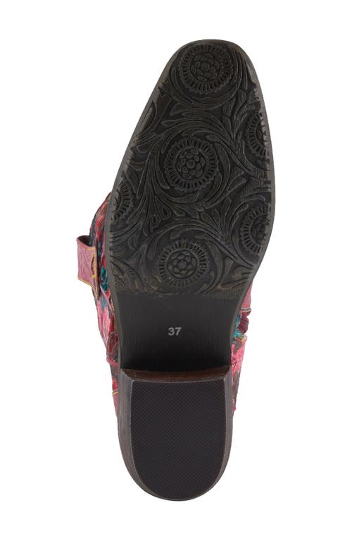 L'artiste By Spring Step Rodeoqueen Knee High Western Boot In Red Multi