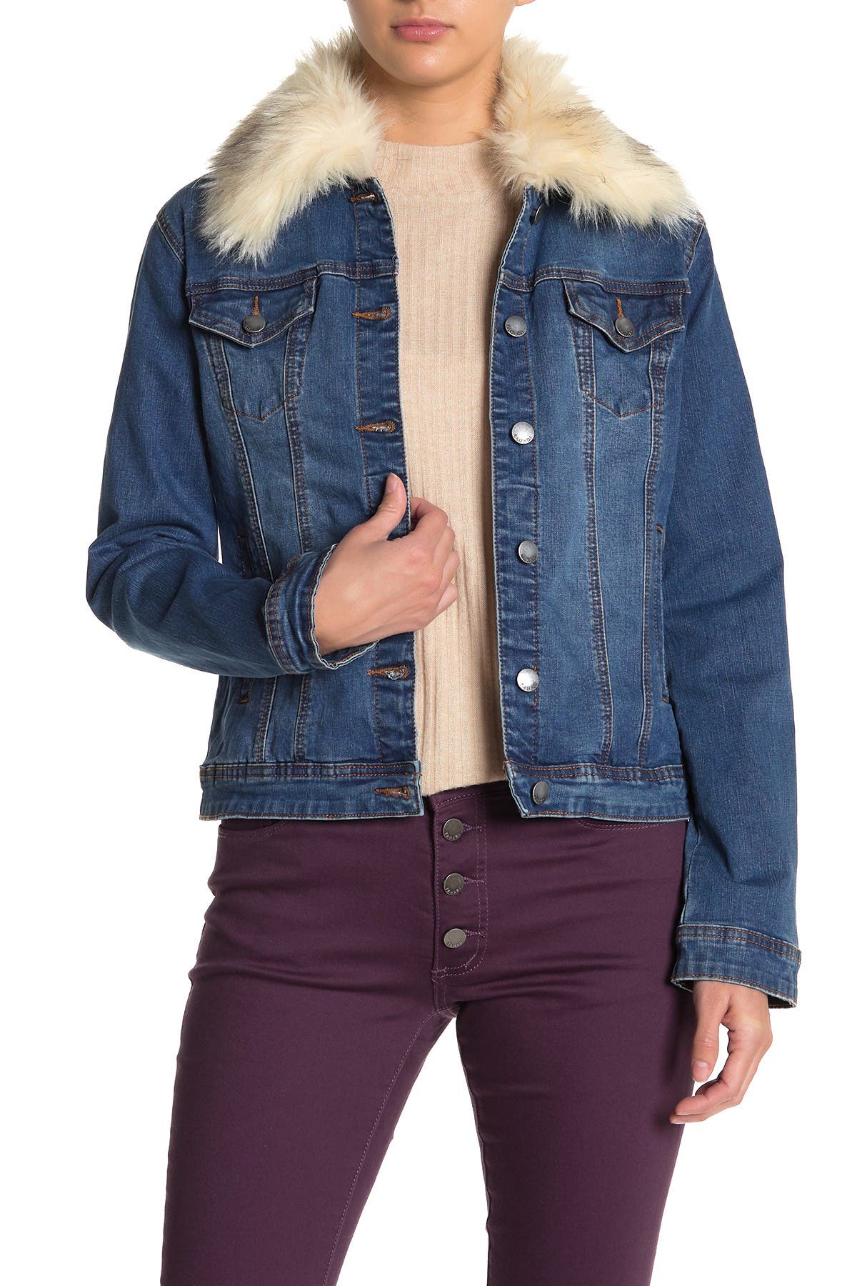 tahari denim jacket