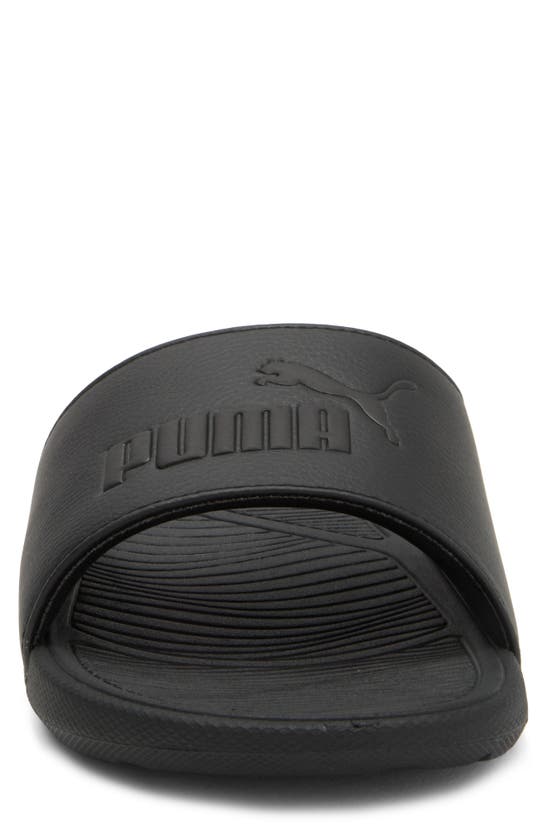 Puma Cool Cat 2.0 Slide Sandal In Black