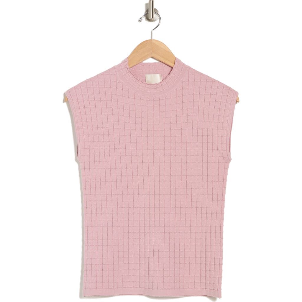 Industry Republic Clothing Sleeveless Waffle Knit Top In Wisteria