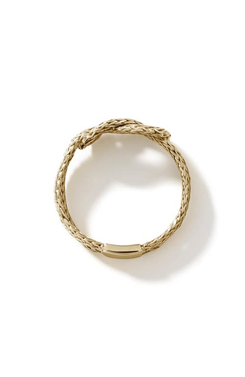 Shop John Hardy Classic Chain Manah Ring In Gold