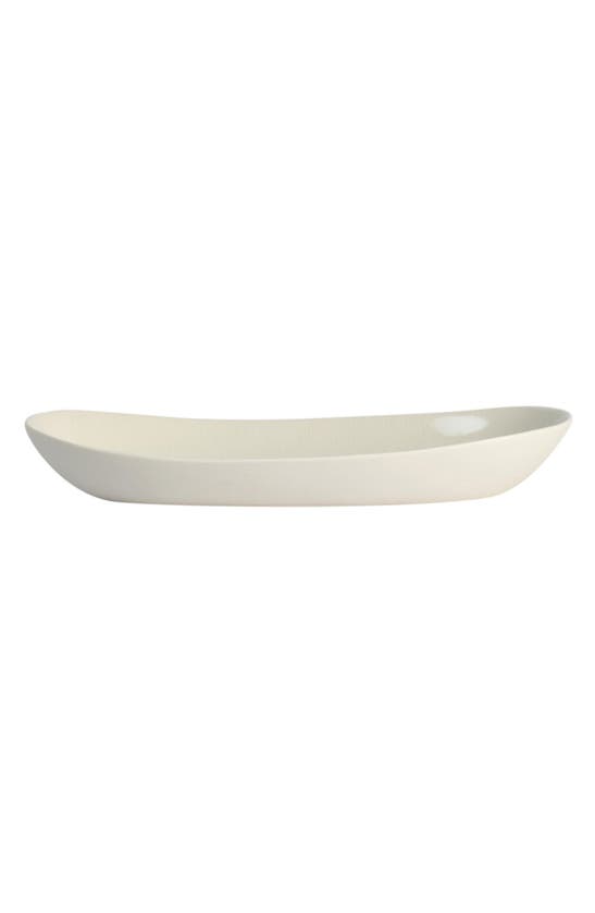Shop Jars Maguelone Ceramic Long Dish In Quartz