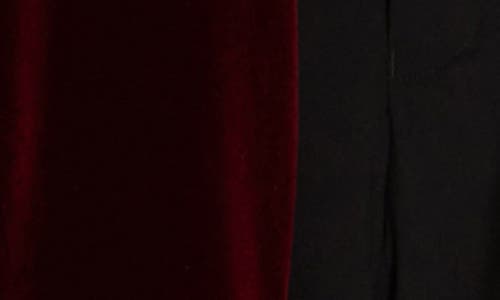 Gino Vitale Slim Fit 2-piece Plaid Suit In Burgundy
