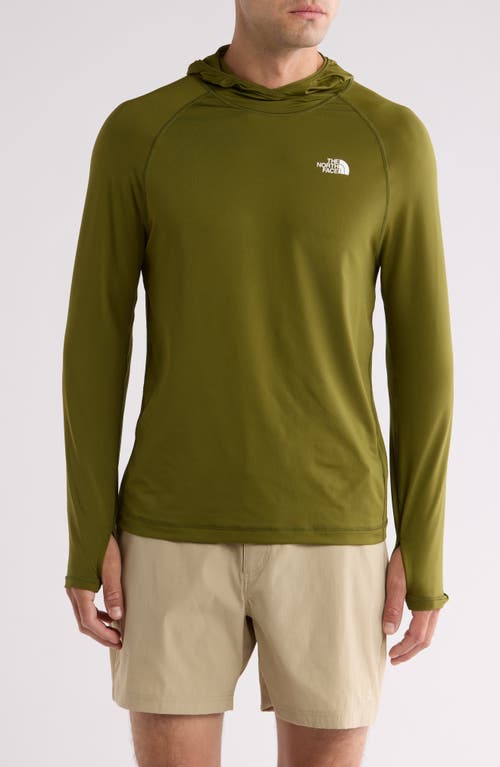 The North Face Class V FlashDry Hoodie in Forest Olive at Nordstrom, Size Medium