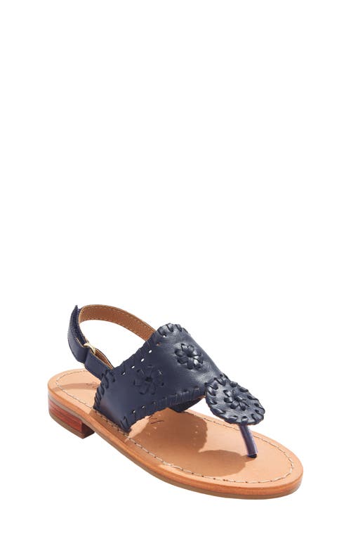 Shop Jack Rogers Jacks Slingback Sandal In Midnight/midnight